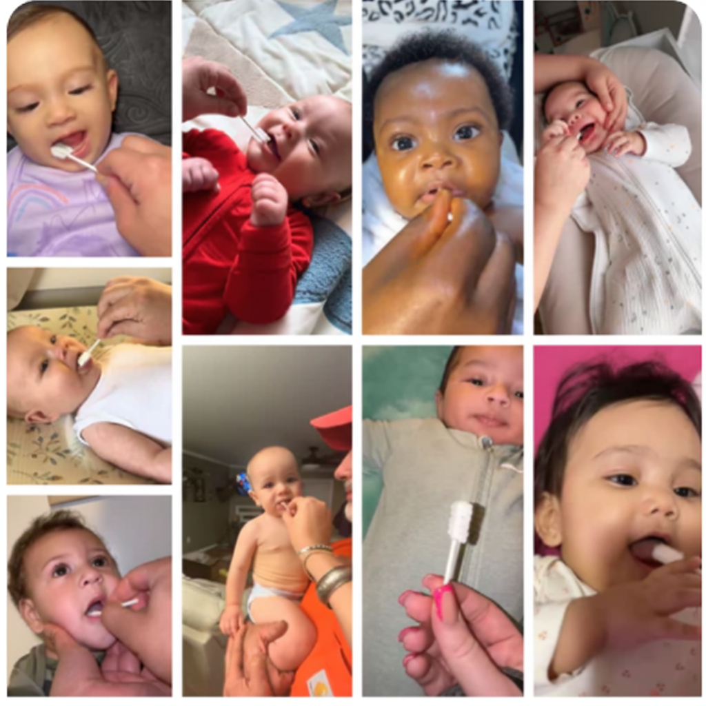 Enhanced Baby Collage