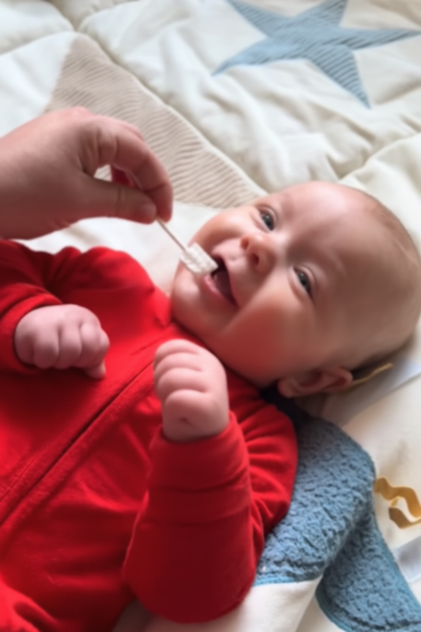 Enhanced Baby Red Outfit